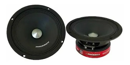 Par De Parlantes Rango Medio - 6.5 - 600w Rms Max Power