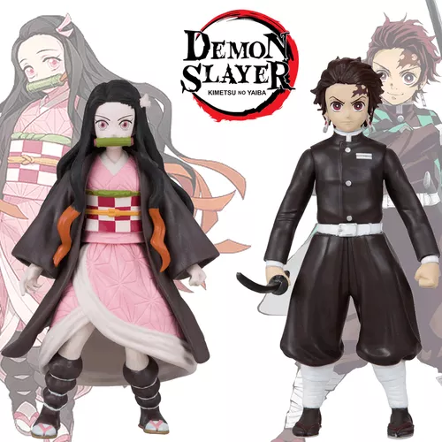 Bonecos Nezuko E Tanjiro Kamado Demon Slayer Mcfarlane Toys