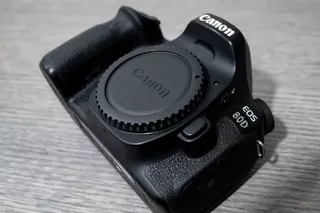 Maquina Fotográfica Canon Eos 80d Corpo - Nf E Garantia