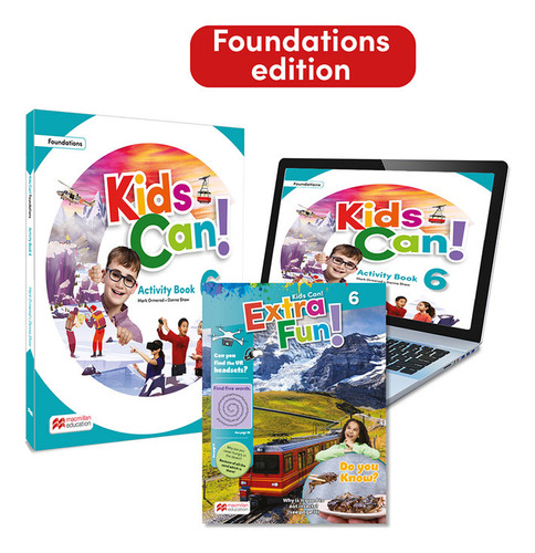 Libro Kids Can! Foundations 6 Ab Epk - Macmillan E.l.t.