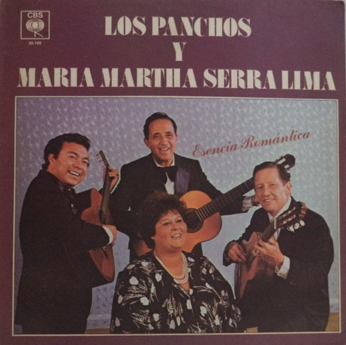 Maria Martha Serra Lima Y El Trio Los Panchos Esencia Lp Pvl