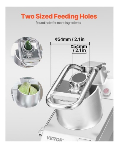 Procesador De Alimentos Picador De Verduras 6 Cuchillas