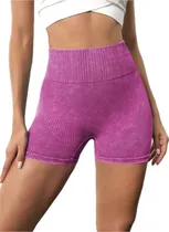 Comprar Calza Corta Seamless Frunce Push Up Shein