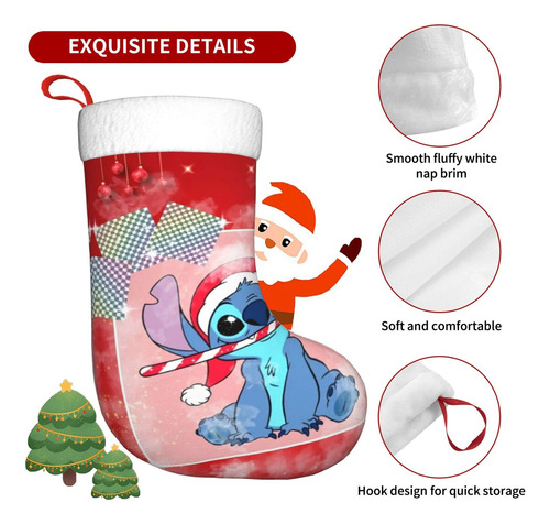 Calcetines Colgantes De Dibujos Animados Para Navidad 45 Cm