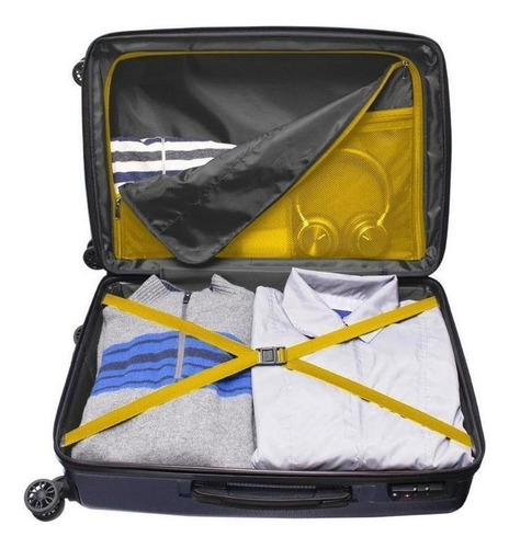 Maleta Skypeak Ocean Rígida Con Candado Tsa 28 Pulgadas Color Azul