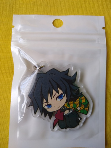 Imagen 2 de 2 de Llaveros Acrílicos Demon Slayer Modelo Tomioka