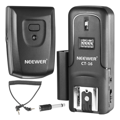 Neewer 16 Canales Kit De Disparador De Flash Speedlite