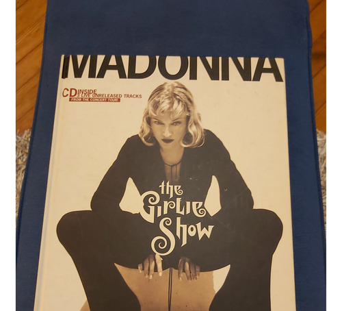 Libro Madonna Girlie Show Fotos Con Cd Tapa Dura Unico Colec