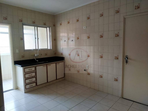 Apartamento Ótimo Estado Com 2 Dorm À Venda, 84 M² Por R$ 360.000 - Marapé - Santos/sp - Ap10493