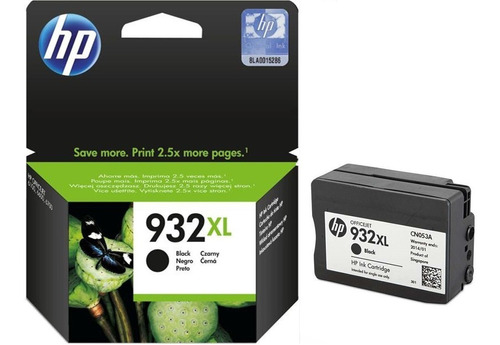 Cartucho Hp 932 Xl Negro - Hp 6100/6600/6700/7100/7600/7610