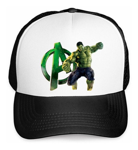 Gorra Trucker Hulk Los Vengadores Unisex