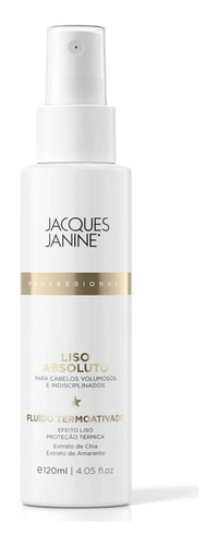 Fluído Termoativado Jacques Janine Liso Absoluto 120ml