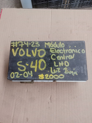 Módulo Electrónico Central Volvo S40 02-04. #74-23