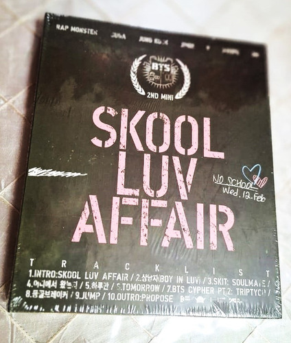 Album Oficial Bts Skool Luv Affair Original De Corea K-pop