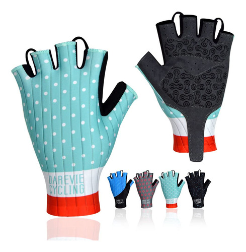 Darevie Guantes De Ciclismo, Guantes De Ciclismo De Medio De