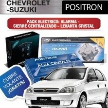 Pack Electrico Corsa Alarma Cierre Alza Instalado