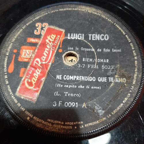 Simple Luigi Tenco Fermata C27