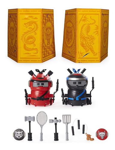 Ninja Bots De Batalla Air Hogs Spin Master Robots Ninja