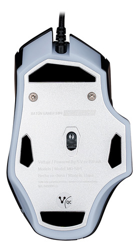 Start The Game Mouse Rgb Conf Sw Hasta 6,400 Dpis Usb Negro