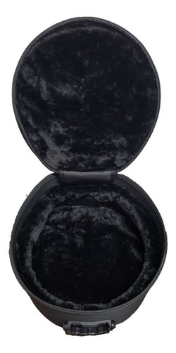 Semi Case Caixa Bateria 14 X 8 Solid Sound Estojo Rígido Cor Do Casco Preto