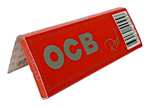 Cuero Papel Ocb 1 1/4 Red X 75 Hojas Corto