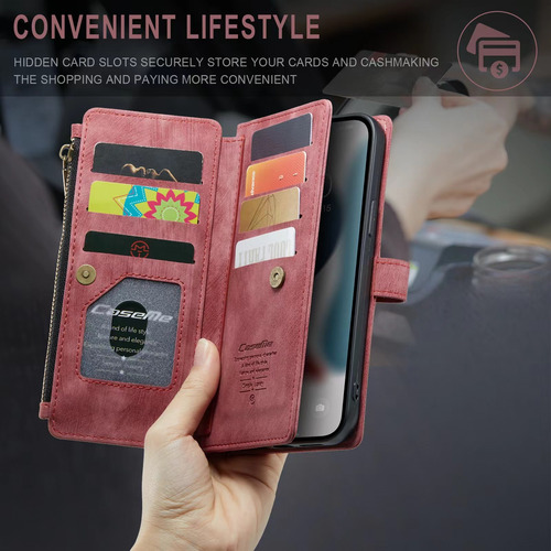 For Iphone15 14 12 Mobile Phone Protective Case Purse