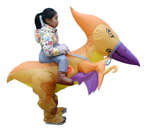 Inflável Dinossauro Fantasia Crianças Blow Up Vestido Fantas