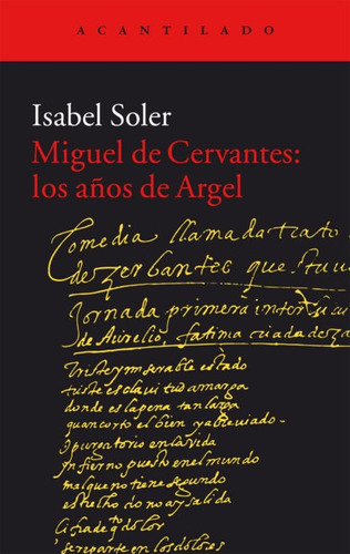 Miguel De Cervantes Los Años De Argel, Soler, Acantilado