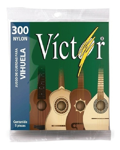 Cuerdas Victor Vihuela Vcvh-300 