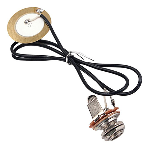 1 Pieza Pastilla Transductor De Guitarra Piezoeléctrico