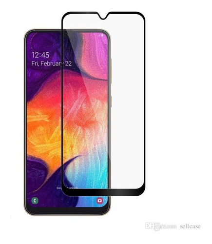 Samsung A10s  Vidrio Templado Full Screen Full Glue