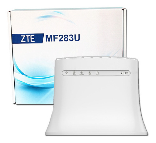Imagen 1 de 7 de Modem Router Zte Mf283u Sim Internet 4g Pto Venta Rj11 Wifi