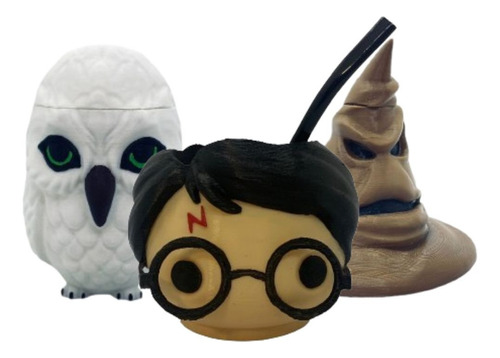 Set Matero Harry Potter Con Yerbera Y Azucarera