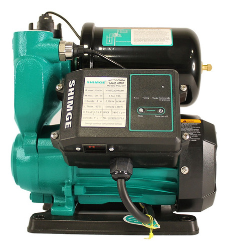Sistema De Pressurização Pw250f Claw 0.3cv 127/220v