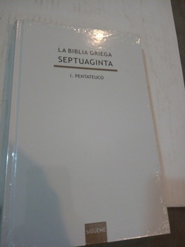 La Biblia Griega Septuaginta Tomo 1 Pentateuco 