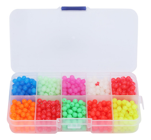 Tapón De Pesca Luminous Block Beads, 1000 Unidades, Frijoles