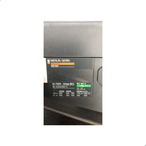 Seccionador Merlin Gerin Interpact Ins 630 3p