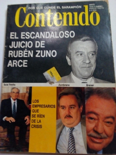 Revista Contenido 1990 Los Niños Mártires De Tlaxcala Y Más