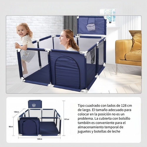Corralito Para Bebe Corral De Seguridad Plegable Vida Buenas