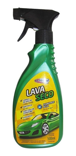 Sparay Lava Seco Central Sul Com Cera De Carnaúba 500 Ml