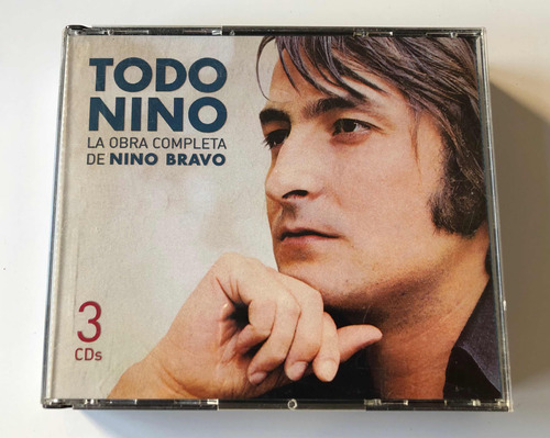 Nino Bravo Cd Triple Todo Nino. Excelente Estado. Made In Eu