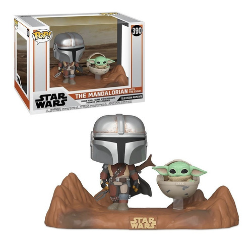 Funko Pop! Star Wars - The Mandalorian With The Child #390