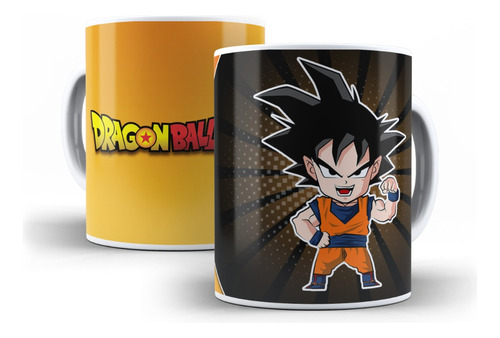 Tazas Dragon Ball Goku | Ceramica Importada #014