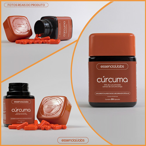 KIT CÚRCUMA 130mg - 30 doses + MULTIVITAMÍNCO de A a ZINCO - 90 cápsulas