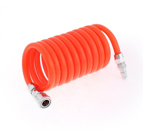 Tqgoitem 3 Metro Largo 12 Mm X 8 Manguera Aire Espiral 6a4