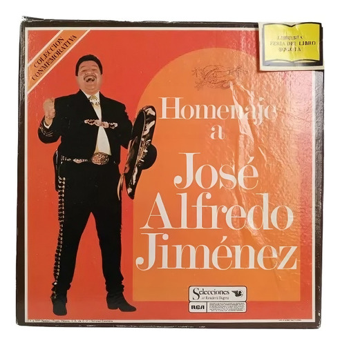 Lp - Acetato - Homenaje A José Alfredo Jiménez - Various 