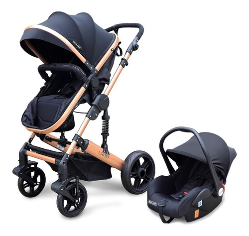 Coche Mega Baby Bebe Convertible Tres En Uno Con Huevito