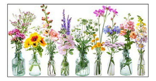 Ventana De Flores Calcomanías De Pared Calcomanía De Papel