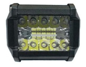 Faro 6 Led Tipo Lupa Jr-4d-18w