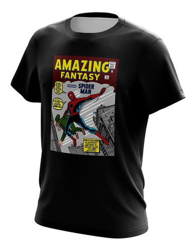 Playera Sublimada Spiderman Amazing Fantasy